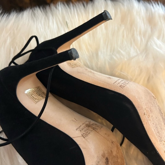 J Crew Falsetto Suede ankle tie pump - Picture 5 of 7
